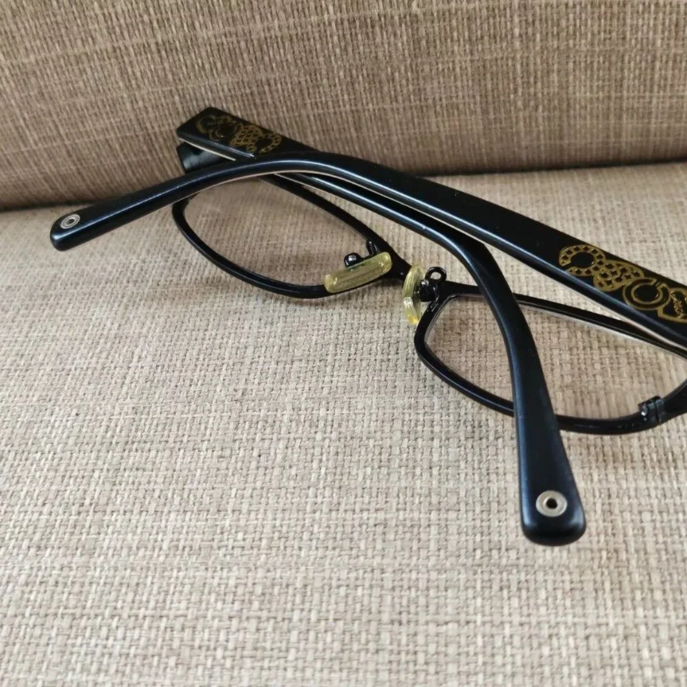 Coach Willow Women Eyeglasses/Glasses Frame Satin Black HC5007 50[]16 135 - Picture 4 of 12
